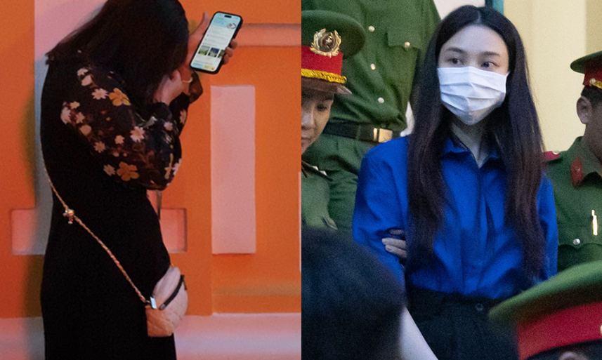 Khoảnh khắc mẹ Thùy Tiên gục khóc, nghẹn ngào đứng một góc tiễn con gái bị đưa về trại giam khiến ai chứng kiến cũng quặn lòng