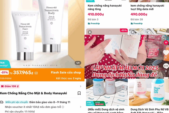 Khó hiểu: Chồng Đoàn Di Băng đã bị bắt, thế mà sản phẩm của công ty vẫn được rao bán rầm rộ. Ai đứng sau làm chuyện này?