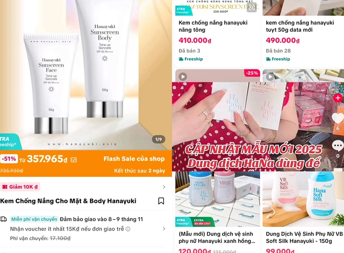 Khó hiểu: Chồng Đoàn Di Băng đã bị bắt, thế mà sản phẩm của công ty vẫn được rao bán rầm rộ. Ai đứng sau làm chuyện này?