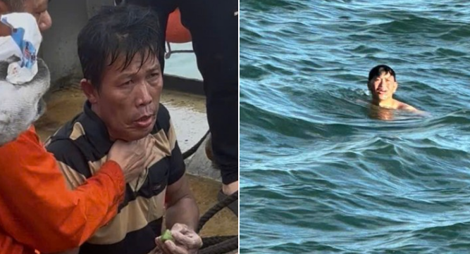 Vụ 3 người mất tích ở biển Lý Sơn: Đã tìm được và cứu sống 2 người, còn 1 người vẫn chưa tung tích