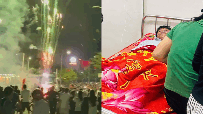 Khoảnh khắc vỡ òa: Hàng ngàn người dân Lý Sơn reo hò, bắn pháo hoa mừng đón 3 người mất tích trên biển sống sót trở về 1 cách thần kỳ!