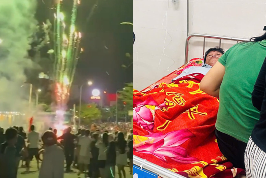 Khoảnh khắc vỡ òa: Hàng ngàn người dân Lý Sơn reo hò, bắn pháo hoa mừng đón 3 người mất tích trên biển sống sót trở về 1 cách thần kỳ!