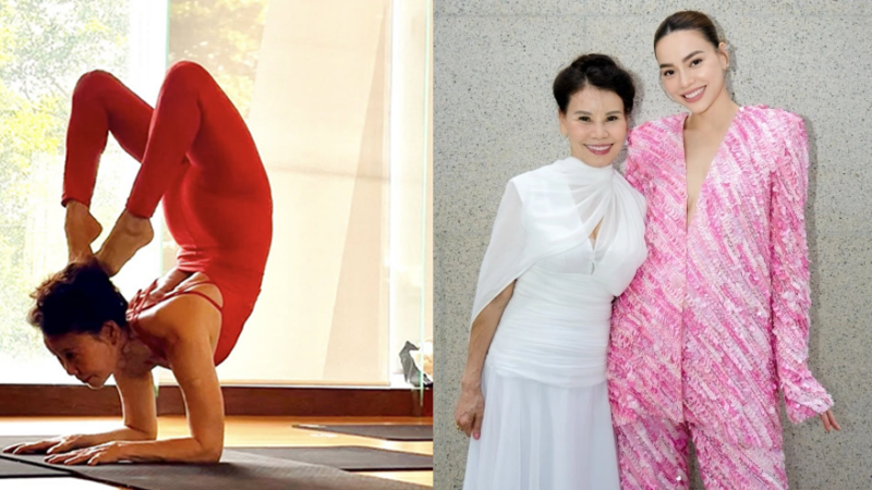Mẹ của Hồ Ngọc Hà tuổi U70 khiến ai cũng sốc với động tác yoga khó: Nhìn vóc dáng mà cứ ngỡ U40