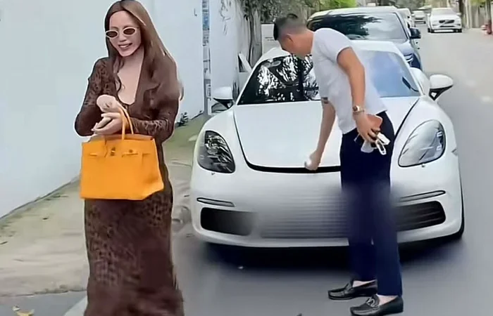 Choáng thật sự: Vợ chồng Thủy Tiên lái Porsche đi uống cà phê, sống ẩn bấy lâu chẳng thấy hát hò đá banh gì mà vẫn giàu dữ vậy trời