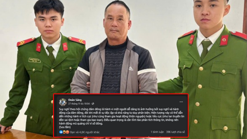 Sốc với bài rao giảng đạo lý của Đoàn Văn Sáng trước lúc bị bắt: Nội dung mang màu sắc cảnh tỉnh nhưng lại trở thành dấu mốc đầy nghịch lý trước thời điểm ông bị bắt