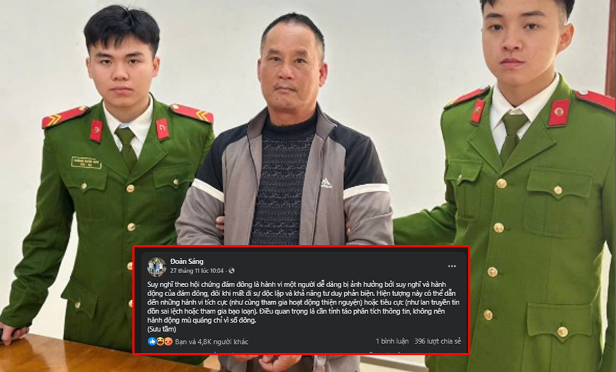 Sốc với bài rao giảng đạo lý của Đoàn Văn Sáng trước lúc bị bắt: Nội dung mang màu sắc cảnh tỉnh nhưng lại trở thành dấu mốc đầy nghịch lý trước thời điểm ông bị bắt