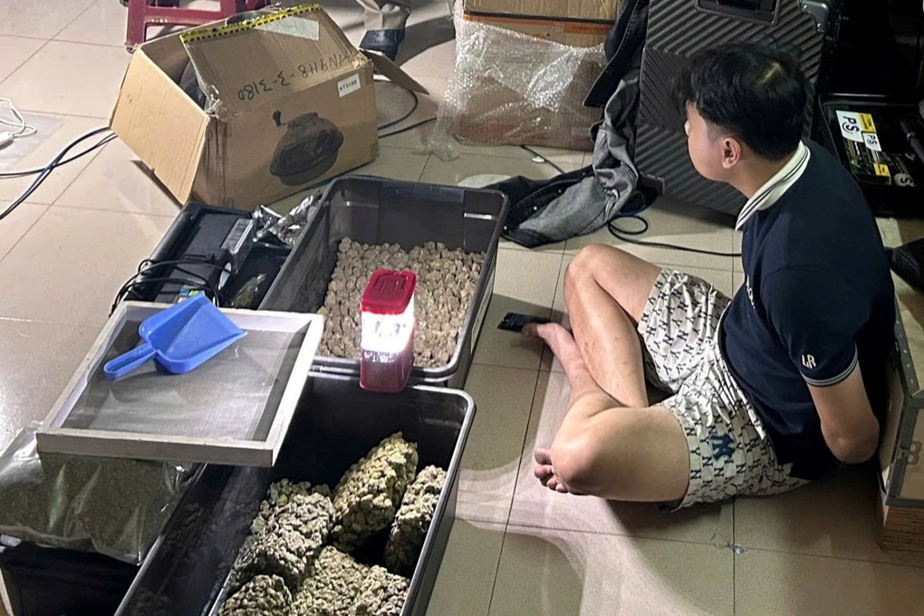 Đà Nẵng: Một nam thanh niên thuê nhà trong khu dân cư, lắp đặt hệ thống đèn và bật điều hòa 24/7 để trồng gần 100 cây cần sa