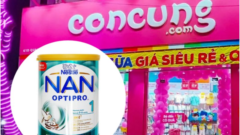 Con Cưng thu hồi 17 lô sữa Nestlé NAN: Mọi người hãy chú ý