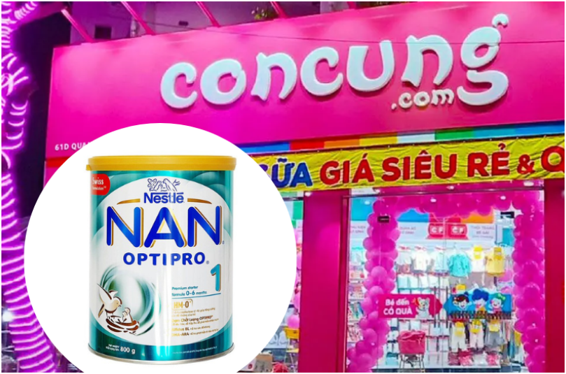 Con Cưng thu hồi 17 lô sữa Nestlé NAN: Mọi người hãy chú ý