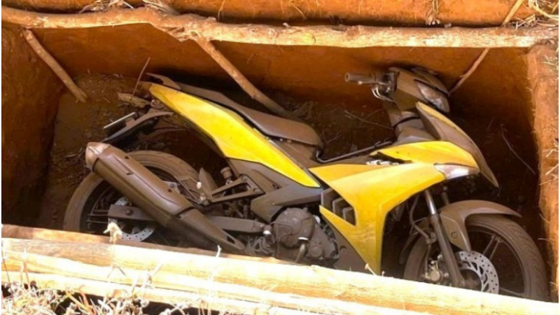 Rõ tất tần tật về hố chân chiếc xe máy vụ cư:ớ:p Ngân hàng ở Gia Lai: “Tinh vi và tính toán cỡ này đây”