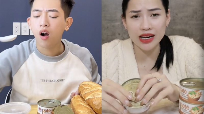 Loạt TikToker từng review patê Đồ hộp Hạ Long bị réo tên giữa tâm bão: Lần này coi như “dính chưởng”