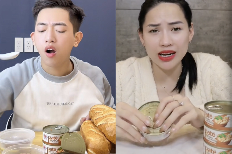 Loạt TikToker từng review patê Đồ hộp Hạ Long bị réo tên giữa tâm bão: Lần này coi như “dính chưởng”