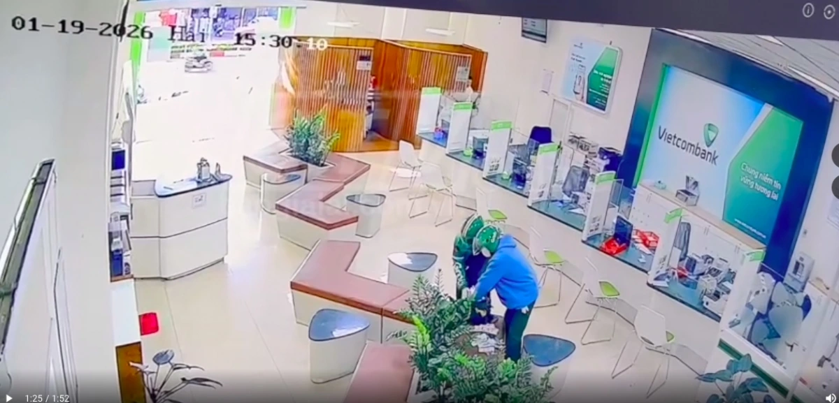 Rõ khung xử lý hai đối tượng cướp 1,8 tỷ tại Vietcombank Gia Lai: Đối mặt án phạt cực nặng, “đi là khó có ngày về”