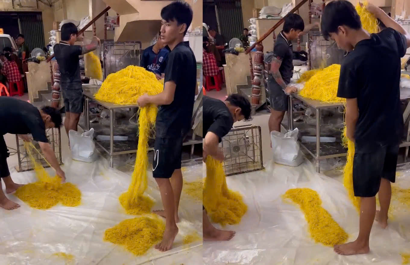 Công an TP.HCM bắt chủ lò mì tươi dùng hàn the: Tuồn ra thị trường tới 800 tấn, nghe mà lạnh người